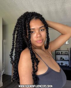 Jennifer Check Actress Busty Athletic Body Ebony Girl Petite
